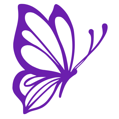 Purple butterfly